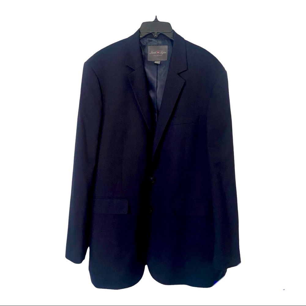 Mens Navy Blue David Taylor Collection Size 50 Regular